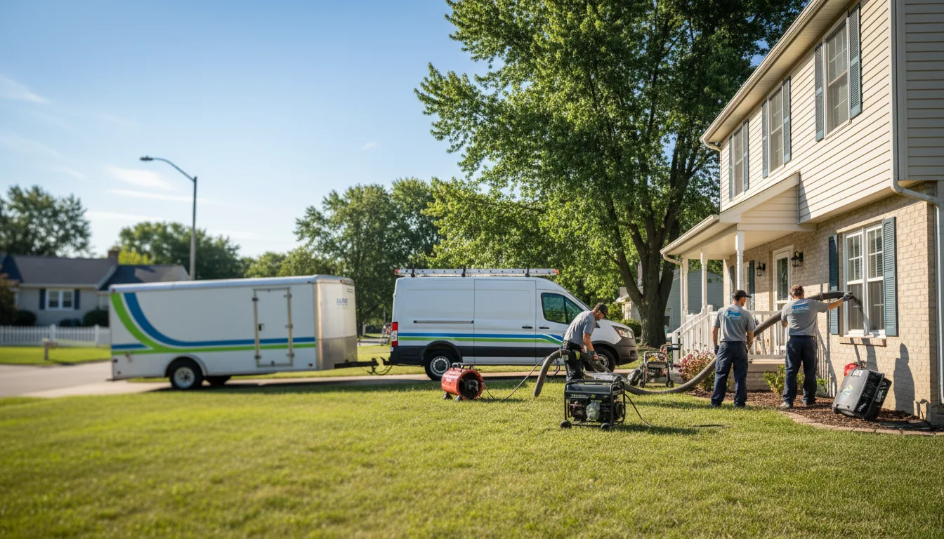 Flooded Basement Restoration And Cleanup With Repair in Camillus, NY near me